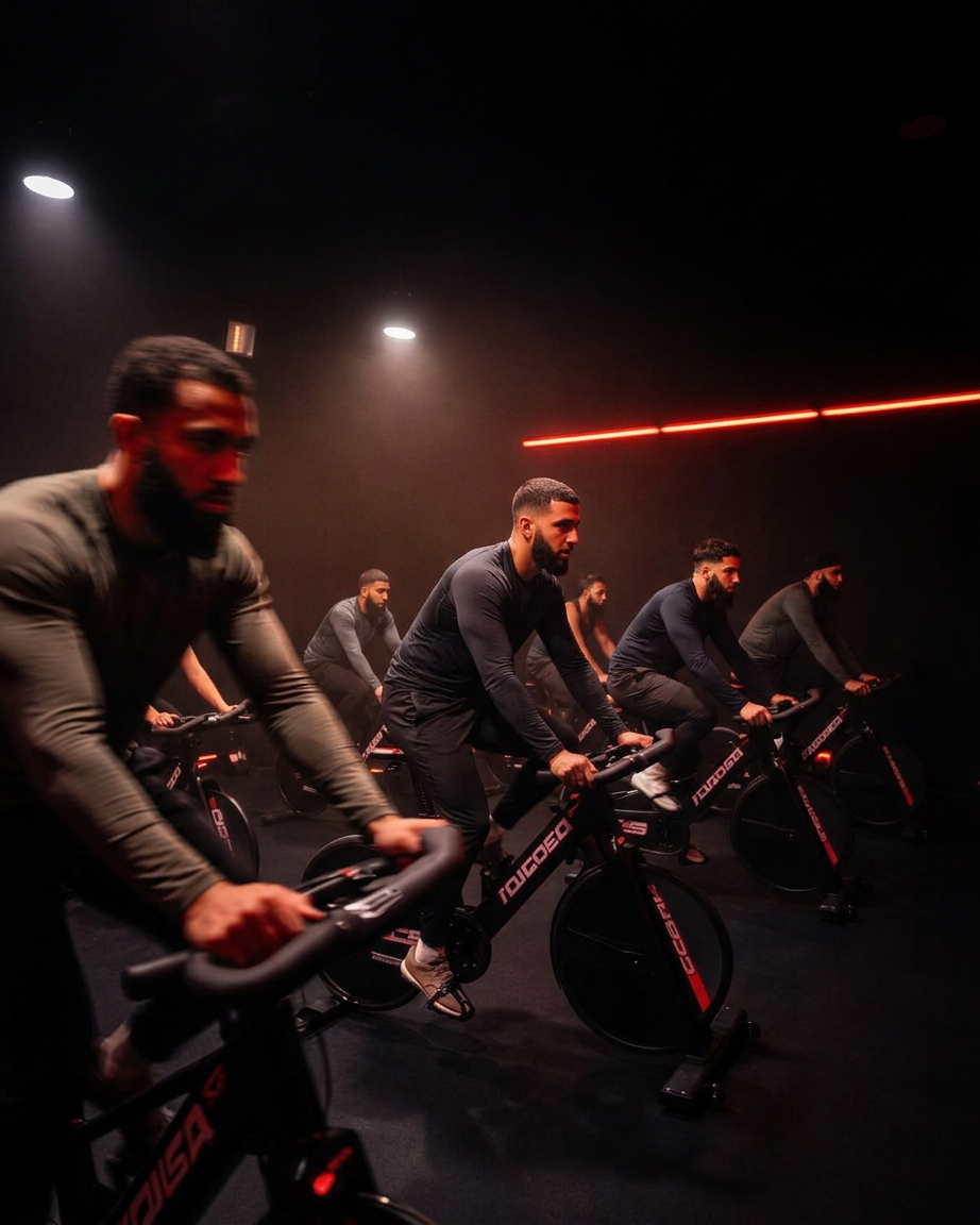 Cours de Cyclisme à Extra Fitness VIP Gym